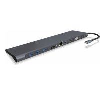 Icy Box IB-DK2102-C USB-C stacija/replikators (60389) | AYICYS000000019  | 4250078167129 | IB-DK2102-C
