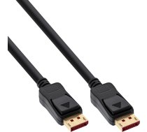 InLine InLine® DisplayPort 1.4 kabelis aktīvs, 8K4K, melns, zelts, 7,5 m | 17207P  | 4043718292295
