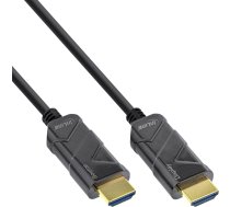 InLine InLine® HDMI AOC kabelis, īpaši liela ātruma HDMI kabelis, 8K4K, melns, 100 m | 17999I  | 4043718311385