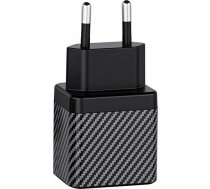 INVZI lādētājs INVZI GaN 2x USB-C sienas lādētājs, 45W, EU (melns) | GH4512EU  | 754418395561