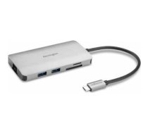 Kensington USB-C 8-in-1 doks/replikators (K33820WW) | K33820WW  | 5028252628204