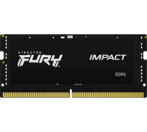 Kingston Fury Impact klēpjdatora atmiņa, SODIMM, DDR5, 16 GB, 4800 MHz, CL38 (KF548S38IB-16) | KF548S38IB-16  | 740617326154 | PAMKINDR50023