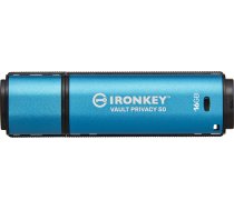 Kingston IronKey Vault Privacy 50 pendrive, 16 GB (IKVP50/16 GB) | IKVP50/16GB  | 0740617329001