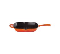 Le Creuset Čuguna grillpanna kvadrātveida 26x26cm oranža | 20183260900422  | 0024147232728