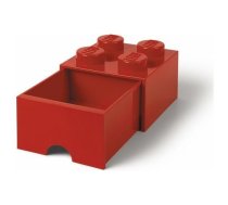 LEGO Room Copenhagen Brick Drawer 4 sarkans konteiners (RC40051730) | RC40051730  | 5711938029418