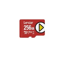 Lexar PLAY MicroSDXC 256 GB 10. klases UHS-I/U1 A1 V30 karte (LMSPLAY256G-BNNNG) | LMSPLAY256G-BNNNG  | 0843367121786