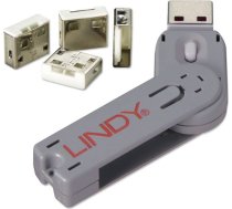 Lindy 4 USB bloķētāju komplekts (40454) | 40454  | 4002888404549