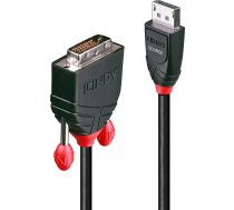Lindy DisplayPort — DVI-D kabelis 3 m melns (41492) | 41492  | 4002888414920