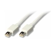 Lindy DisplayPort Mini — DisplayPort Mini kabelis 1,5 m balts | 4002888410656  | 4002888410656