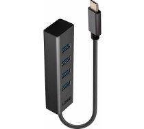 Lindy USB centrmezgls LINDY USB 3.2 Type C Hub 4 ports | 43325  | 4002888433259