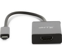 LMP 15940 USB-C — HDMI adapteris pelēks (LMP-USBC-HDMI-SG) | LMP-USBC-HDMI-SG  | 7640113431839