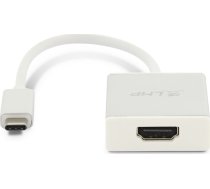 LMP 15987 USB-C — HDMI adapteris sudraba krāsā (LMP-USBC-HDMI-S) | LMP-USBC-HDMI-S  | 7640113431907
