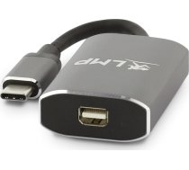 LMP 16138 USB-C — DisplayPort Mini pelēkais USB adapteris (LMP-USBC-M-DP-SG) | LMP-USBC-M-DP-SG  | 7640113432188