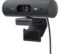 Logitech Brio 500 Graphite tīmekļa kamera (960-001422) | 960-001422  | 5099206104914