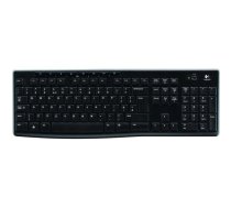 Logitech K270 keyboard RF Wireless QWERTY Black | 920-003738  | 5099206032842