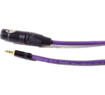 Melodika Jack 3.5mm - XLR kabelis 0.5m violets | 05907609001856  | 05907609001856