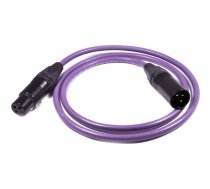 Melodika XLR - XLR kabelis 0,5m violets | 05907609000248  | 05907609000248