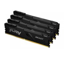 Kingston Memoey DDR4 Fury Beast 128GB(4*32GB)/3200 CL16 | SAKIN412832BB40  | 740617319811 | KF432C16BBK4/128