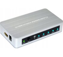MicroConnect HDMI 2.0 Pārslēgt 5 uz 1 virzienu | HDMI 2.0 Switch 5 to 1 way  | 5704174048725