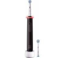 Oral-B Toothbrush Pro 3 Rotary Tooth Brush 3000 Sensitive Black + galviņa | Pro 3 3000 Sensi Clean bk  | 8006540759868