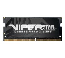 Patriot Viper Steel klēpjdatora atmiņa, SODIMM, DDR4, 16 GB, 3200 MHz, CL18 (PVS416G320C8S) | PVS416G320C8S  | 814914029657
