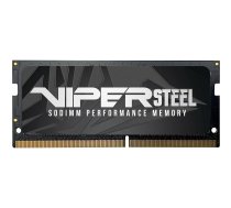 Patriot Viper Steel klēpjdatora atmiņa, SODIMM, DDR4, 32 GB, 3200 MHz, CL18 (PVS432G320C8S) | PVS432G320C8S  | 814914029664 | PAMPATSOO0056