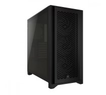 Corsair PC case iCUE 4000D RGB Airflow Black | KOCRROC04000DRB  | 840006694304 | CC-9011240-WW
