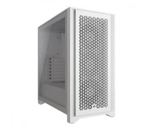 Corsair PC case iCUE 4000D RGB Airflow True White | KOCRROC04000DRW  | 840006694328 | CC-9011241-WW