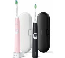 Philips 4300 series HX6800/35 electric toothbrush Adult Sonic toothbrush Black, Pink | HX6800/35  | 8710103919971