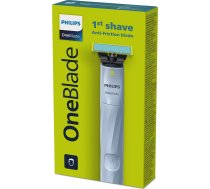 Philips OneBlade OneBlade First Shave Qp1324/20 skuveklis | QP1324/20  | 8720689021180 | AGDPHIGOL0335