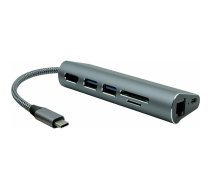 ProXtend ProXtend USB-C 7in1 MultiHub USB centrmezgls | USBC-MULTI7-001  | 5714590026207