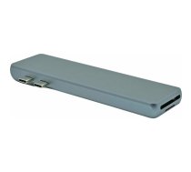 ProXtend ProXtend USB-C 8in1 MacBook MultiHub USB centrmezgls | USBC-MULTI8-001  | 5714590026214