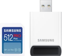 Samsung PRO Plus SDXC karte 512 GB U3 V30 (MB-SD512SB/WW) | MB-SD512SB/WW  | 8806094788006