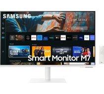 Samsung Smart M70C baltais monitors (LS27CM703UUXDU) | LS27CM703UUXDU  | 8806094964462