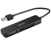 Sandberg SANDBERG USB 3.0 kabatas karšu lasītājs | 134-32  | 5705730134326