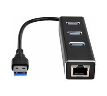 SilverStone USB HUB 1 x RJ-45 + 3 x USB A 3.0 (SST-EP04) | SST-EP04  | 4710007222676