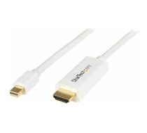 StarTech DisplayPort Mini — HDMI kabelis 2 m balts (MDP2HDMM2MW) | MDP2HDMM2MW  | 0065030861175