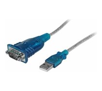 StarTech USB-A — DB-9 USB kabelis, 0,4 m caurspīdīgs (ICUSB232V2) | ICUSB232V2  | 0065030852609