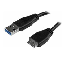 StarTech USB-A — micro-B USB kabelis 2 m melns (USB3AUB2MS) | USB3AUB2MS  | 0065030856348