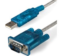 StarTech USB-A — RS-232 USB kabelis 0,9 m zils (ICUSB232SM3) | ICUSB232SM3
