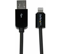StarTech USB-A — zibens kabelis, 1 m, melns (USBLT1 MB) | USBLT1MB  | 0065030850582