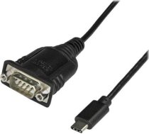 StarTech USB-C — DB-9 USB kabelis 0,4 m melns (ICUSB232C) | ICUSB232C  | 0065030871990