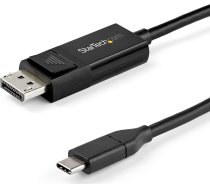 StarTech USB-C — DisplayPort USB kabelis 1,4 m melns (CDP2DP142MBD) | CDP2DP142MBD  | 0065030887922