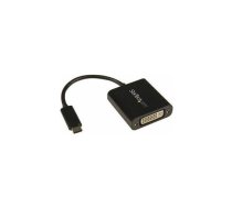 StarTech USB-C — DVI USB adapteris, melns (CDP2DVI) | CDP2DVI  | 0065030863322