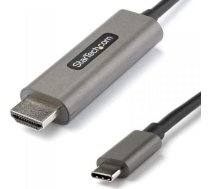 StarTech USB-C — HDMI kabelis 4 m melns un pelēks (CDP2HDMM4MH) | CDP2HDMM4MH  | 0065030888981