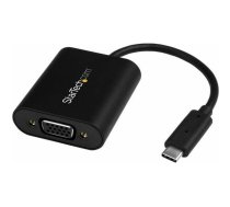 StarTech USB-C — VGA USB adapteris, melns (CDP2VGASA) | CDP2VGASA  | 0065030866279