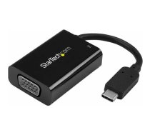 StarTech USB-C — VGA + USB C USB adapteris, melns (CDP2VGAUCP) | CDP2VGAUCP  | 0065030866224
