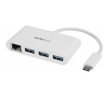 StarTech USB HUB 1 x RJ-45 + 3 x USB-A 3.0 (HB30C3A1GEA) | HB30C3A1GEA  | 0065030866316