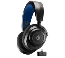 Steelseries Arctis Nova 7P Wireless, PlayStation 5, melna - Bezvadu austiņas ar mikrofonu | 61559  | 5707119041317 | GAMSTSSLU0001