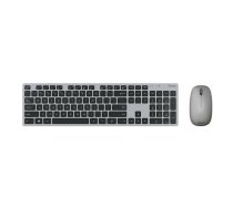 Tastatūra + pele Asus ASUS W5000 tastatūra RF Bezvadu pele iekļauta pelēkā krāsā | 90XB0430-BKM1S0  | 4711081636168